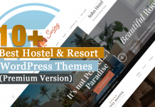 Best Hotel / Resort Premium WordPress Themes and Templates