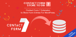 Contact Form 7 Store to DB - Contact Form 7 Addon to Store Form Entries