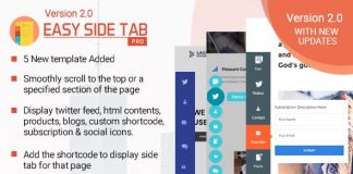 Best WordPress Floating Side Tab Plugins: Easy Side Tab Pro