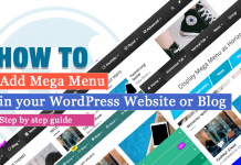 How to Add Mega Menu in your WordPress Website