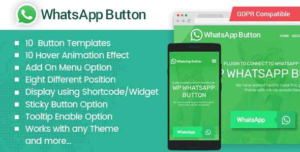 WP WhatsApp Button – Premium WordPress WhatsApp Button Plugin