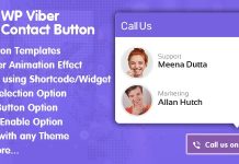 Best WordPress Viber Contact Button Plugin: WP Viber Contact Button