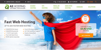 A2 Hosting WordPress Hosting Services