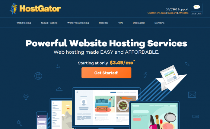 HostGator WordPress Website Hosting Service