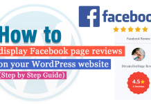 How to Display Facebook Page Reviews on your WordPress Website