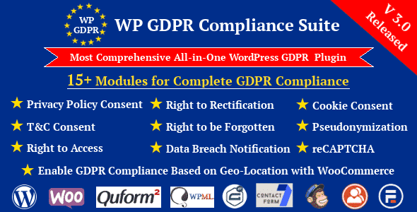 Best WordPress GDPR Compliance Plugins: WP GDPR Compliance Suite