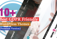 Best Premium GDPR Friendly WordPress Themes