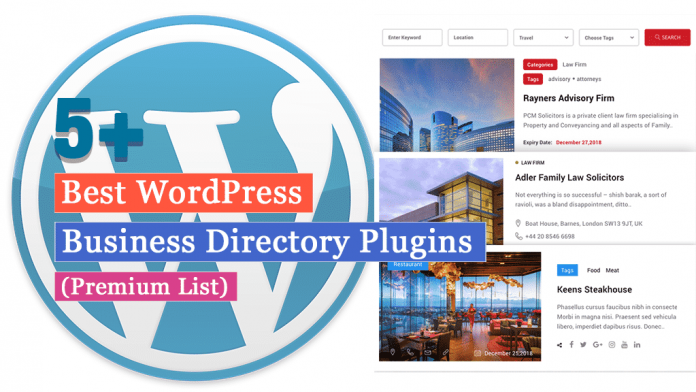 Best WordPress Business Directory Plugins (Premium List)