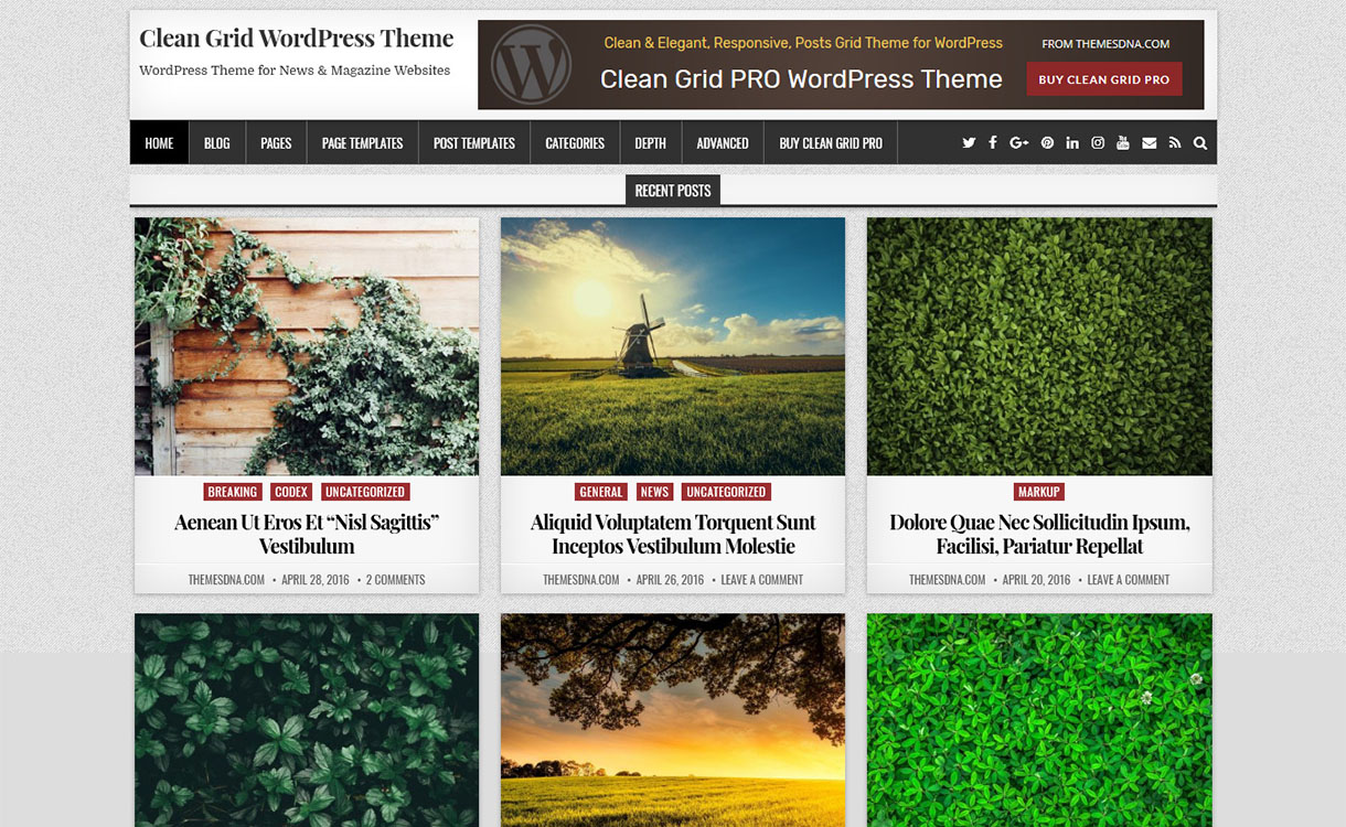 clean-grid-best-free-minimal-wordpress-theme