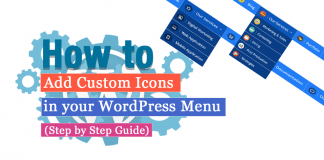 How to Add Custom Icons in your WordPress Menu? (Step by Step Guide)