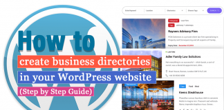 How to create Business Directories in your WordPress Website? (Step by Step Guide)