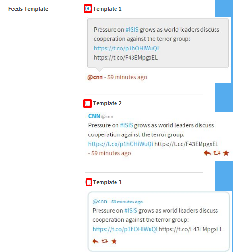 Integrate Twitter Feed in your WP website.