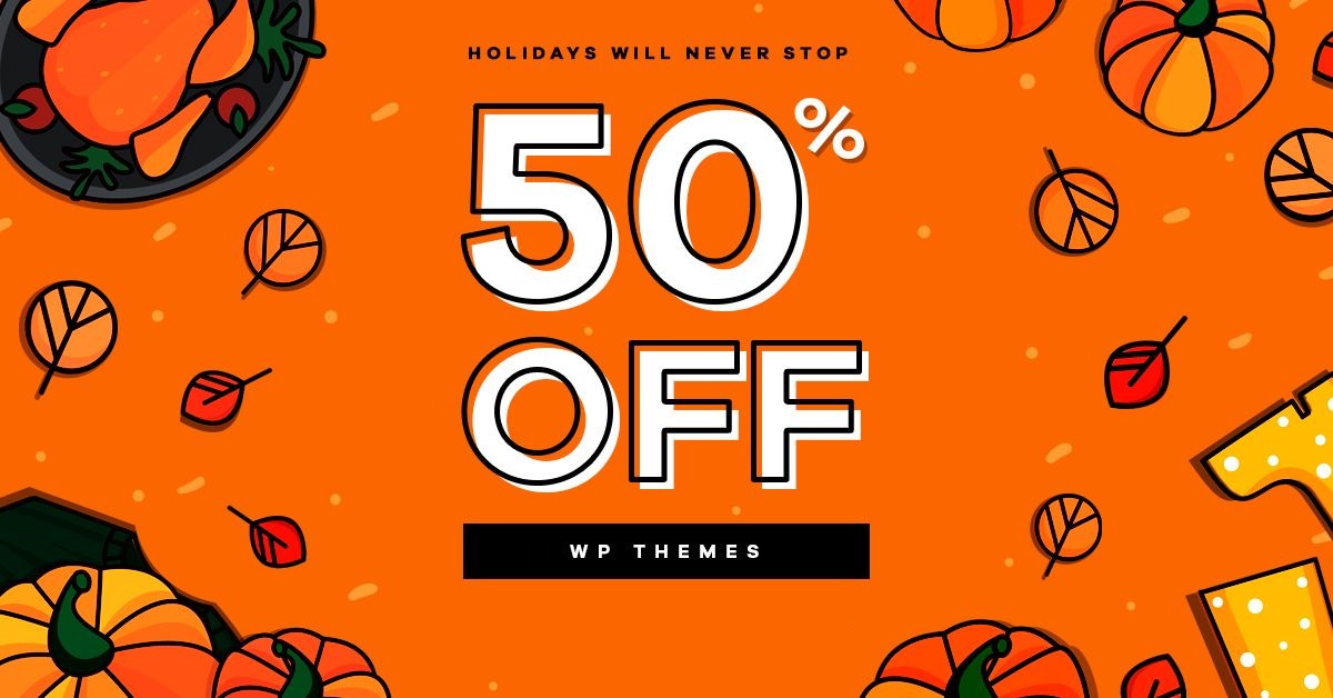 ThemeRex - Black Friday and Cyber Monday WordPress Deal 2018