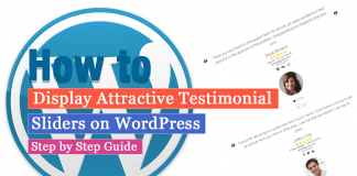How to display attractive testimonial sliders on WordPress website? (Step by Step Guide)