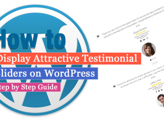 How to display attractive testimonial sliders on WordPress website? (Step by Step Guide)