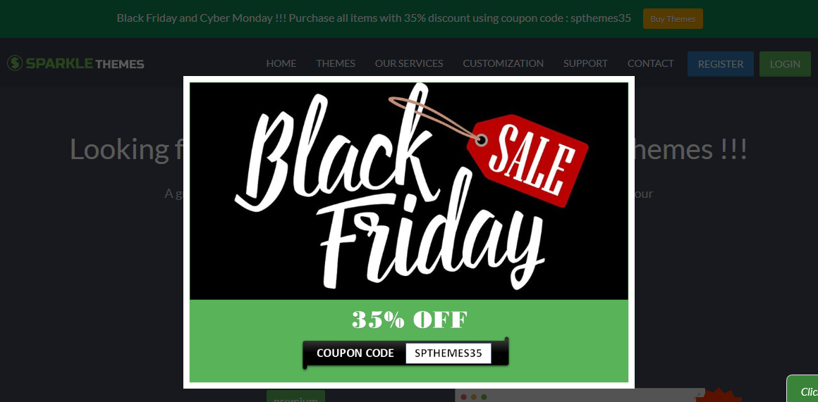 Sparkle Themes - Black Friday and Cyber Monday WordPress Deal 2018
