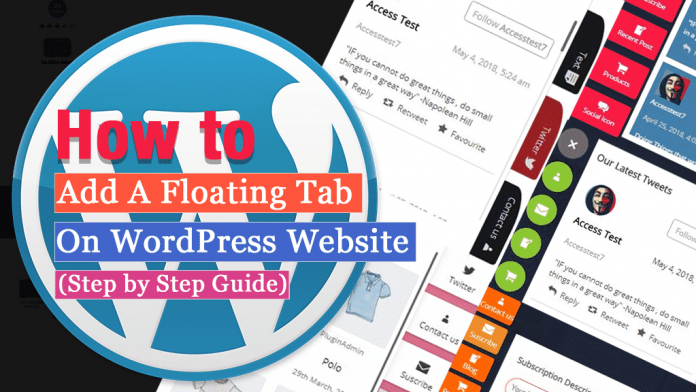 How to add a Responsive Floating Tab on WordPress Website? (Step by Step Guide)