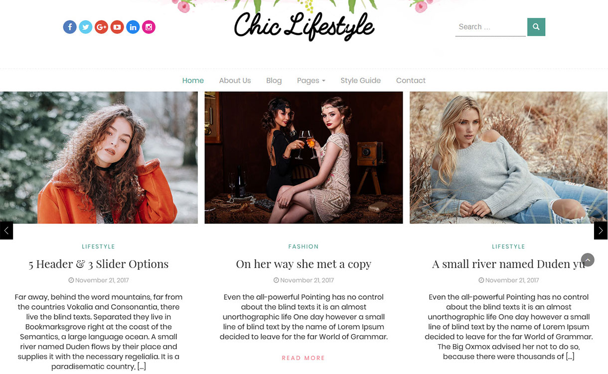 chic-lifestyle-best-free-lifestyle-wordpress-theme