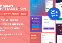 WP Admin White Label Login - WordPress Login Page Customization Plugin