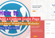 How to Add a Custom Login Page on WordPress Website? (Step by Step Guide)