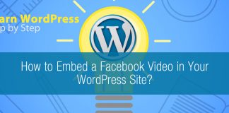 How to Embed a Facebook Video in Your WordPress Site