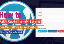 How to Add Social Media Auth Login Feature on WordPress Website? (Step by Step Guide)