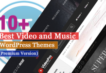 Best Premium Video and Music WordPress Themes