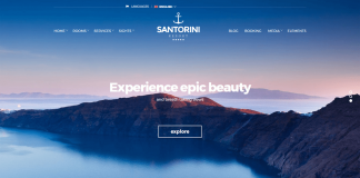 Santorini Resort - Responsive WordPress Hotel Theme