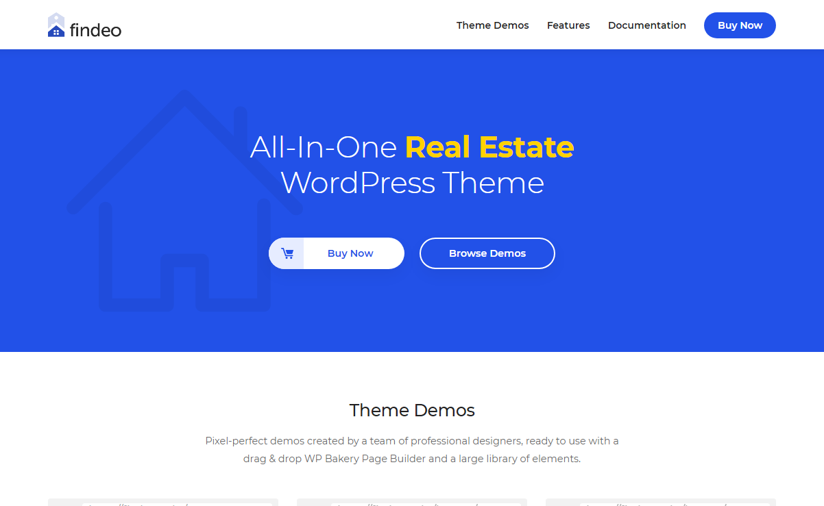 Findeo - Best Premium House Rental and Property WordPress Theme