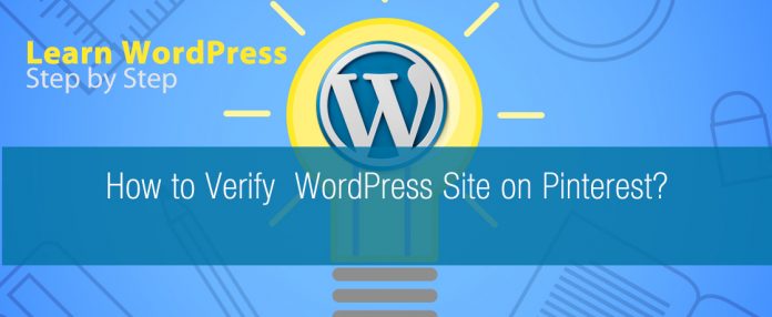 How to Verify WordPress Site on Pinterest