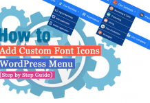 How to Add Custom Font Icons on WordPress Menu? (Step by Step Guide)