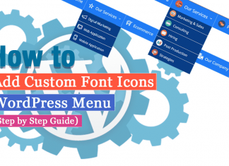 How to Add Custom Font Icons on WordPress Menu? (Step by Step Guide)