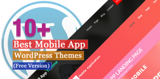 Best Free Mobile App WordPress Themes