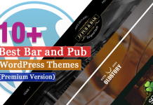 Best Premium Bar and Pub WordPress Themes