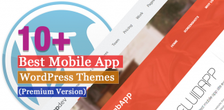 Best Premium Mobile App WordPress Themes