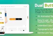 Eight Degree Dual Button - WordPress Dual Button Builder Plugin