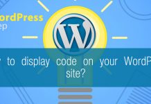 How to display code on your WordPress site