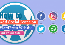 How to Add Social Icons to WordPress Website? (Step by Step Guide)