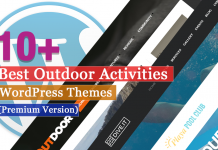 Best Premium Outdoor Activities WordPress Themes