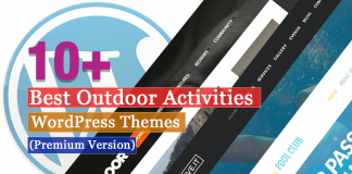 Best Premium Outdoor Activities WordPress Themes
