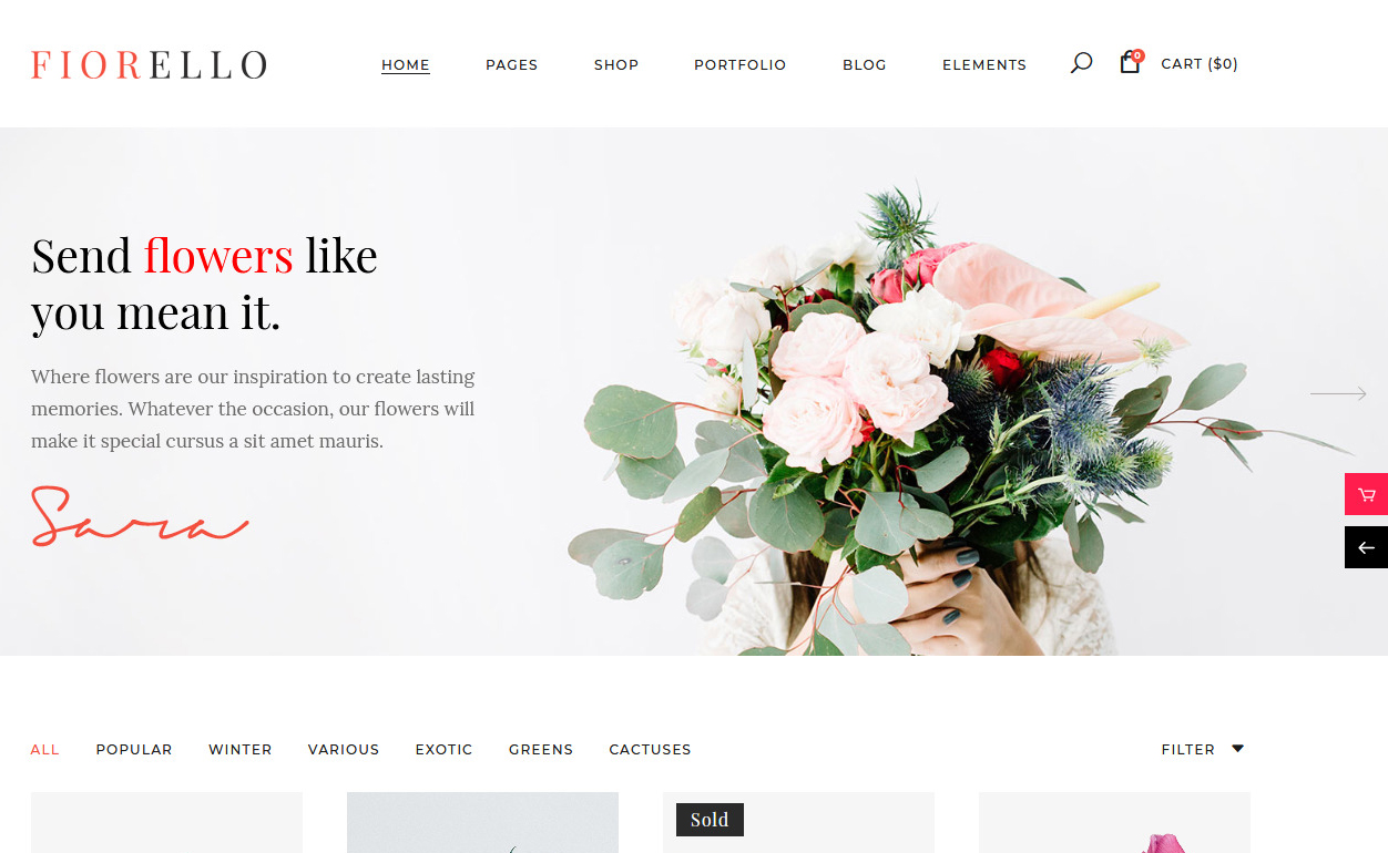10+ Best Premium Florist and Floriculture WordPress Themes