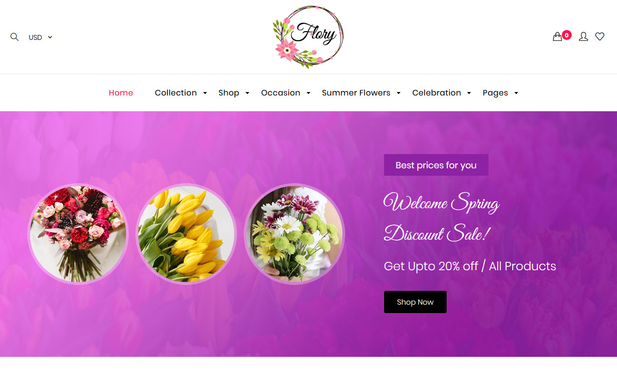 10+ Best Premium Florist and Floriculture WordPress Themes