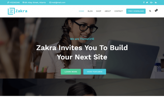 Zakra - Free Multipurpose WordPress Theme