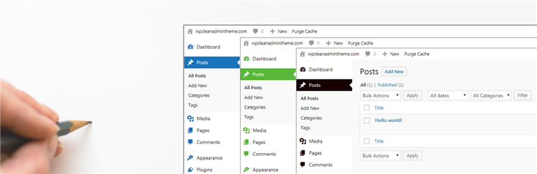 Clean WP Admin Theme - Best Free WordPress Backend Customizer Plugin