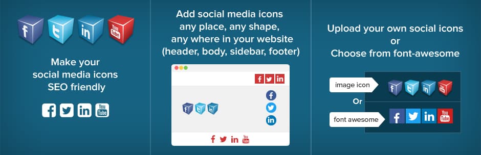 Easy Social Icons - Best Free WordPress Social Icons Plugin