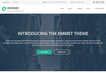 Emmet - Multipurpose WordPress Theme