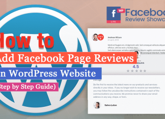 How to Showcase Facebook Page Reviews on WordPress Website? (Step by Step Guide)