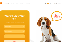 Petotel - Premium WordPress Pet Hotel Theme