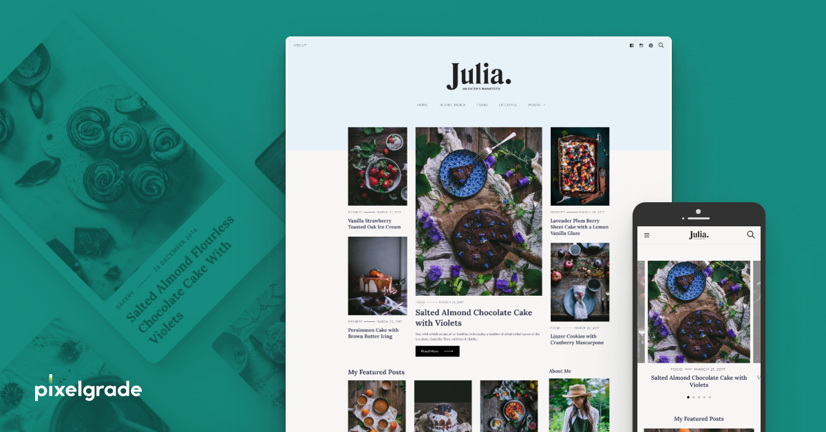 Julia - WordPress Blog Theme