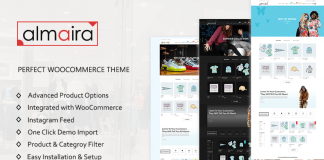 Almaira Shop - Online Store WordPress Theme